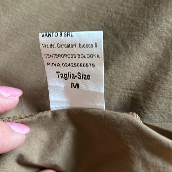 Kikisix 100% Cotton Dress Made in Italy Size M - Picture 11 of 12